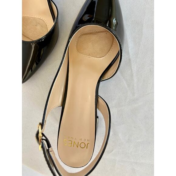 Jones New York Women's Candree Block Heel Slingback Pumps Black Size 8M NWT/Box - Picture 5 of 6